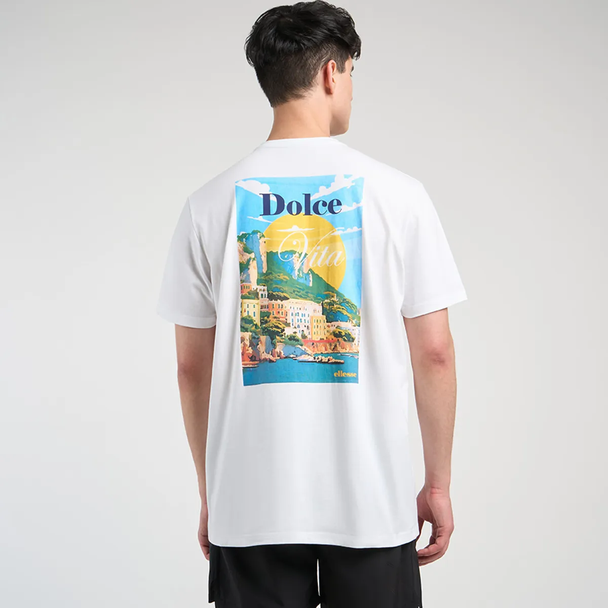 ELLESSE - POLERA HOMBRE ELLESSE BENITO BLANCO