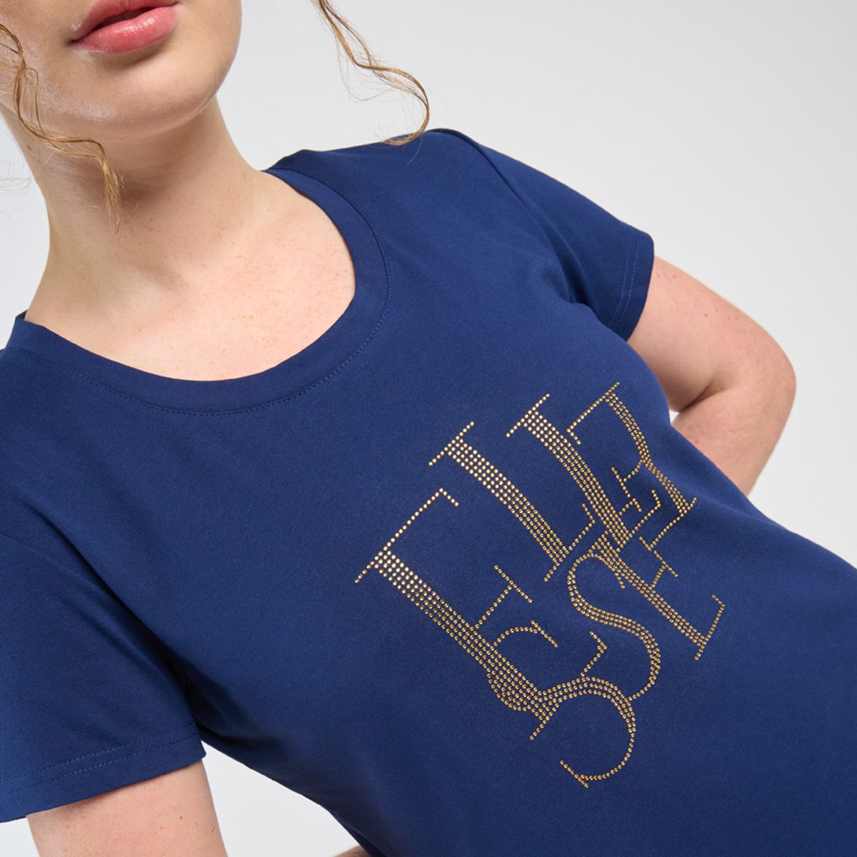 ELLESSE - POLERA MUJER ELLESSE ALMA AZUL MARINO