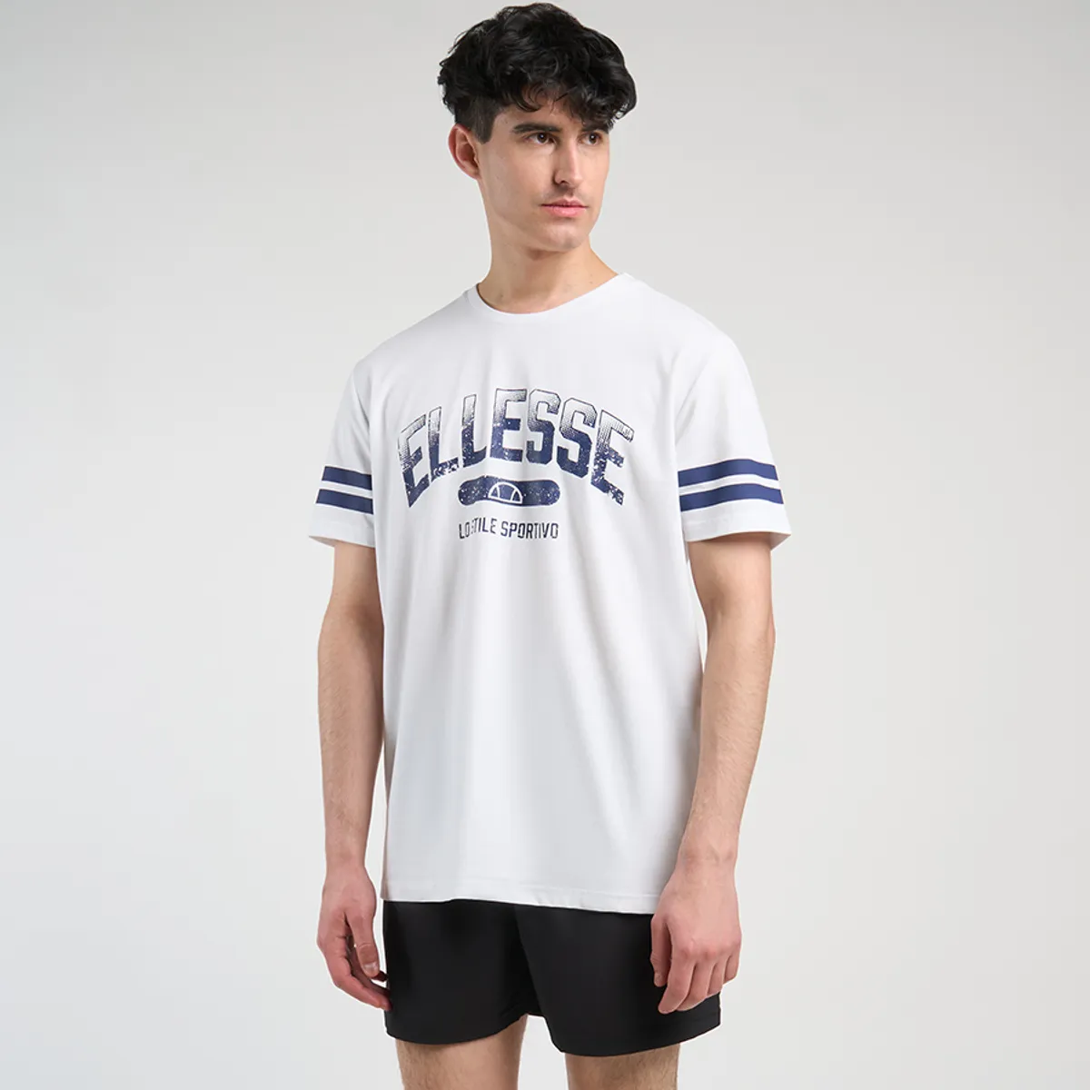 ELLESSE - POLERA HOMBRE ELLESSE BENSON BLANCO