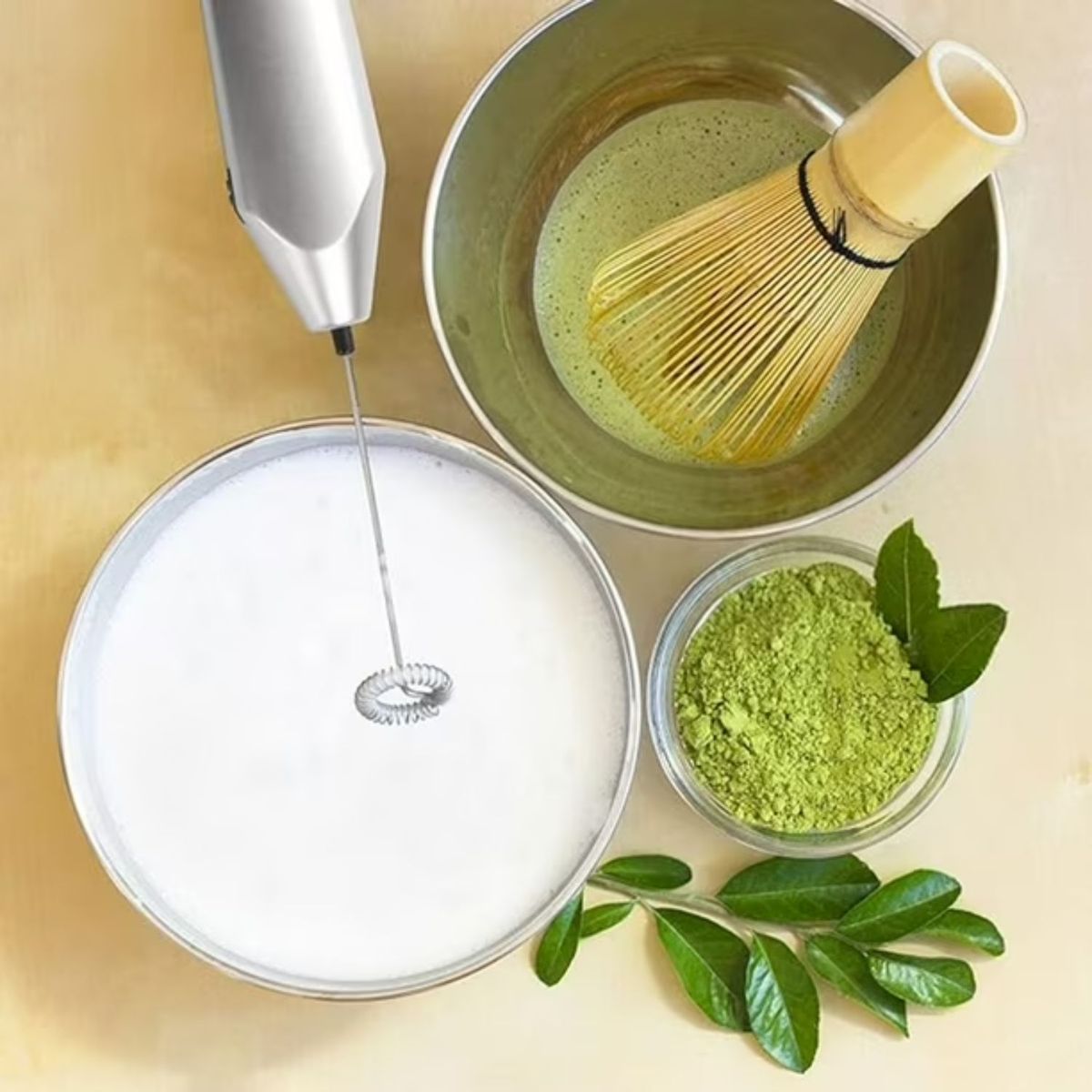 MOVI - Batidor y Espumador para Café y Tragos- Espuma Perfecta en Solo Segundos Donde Estés”