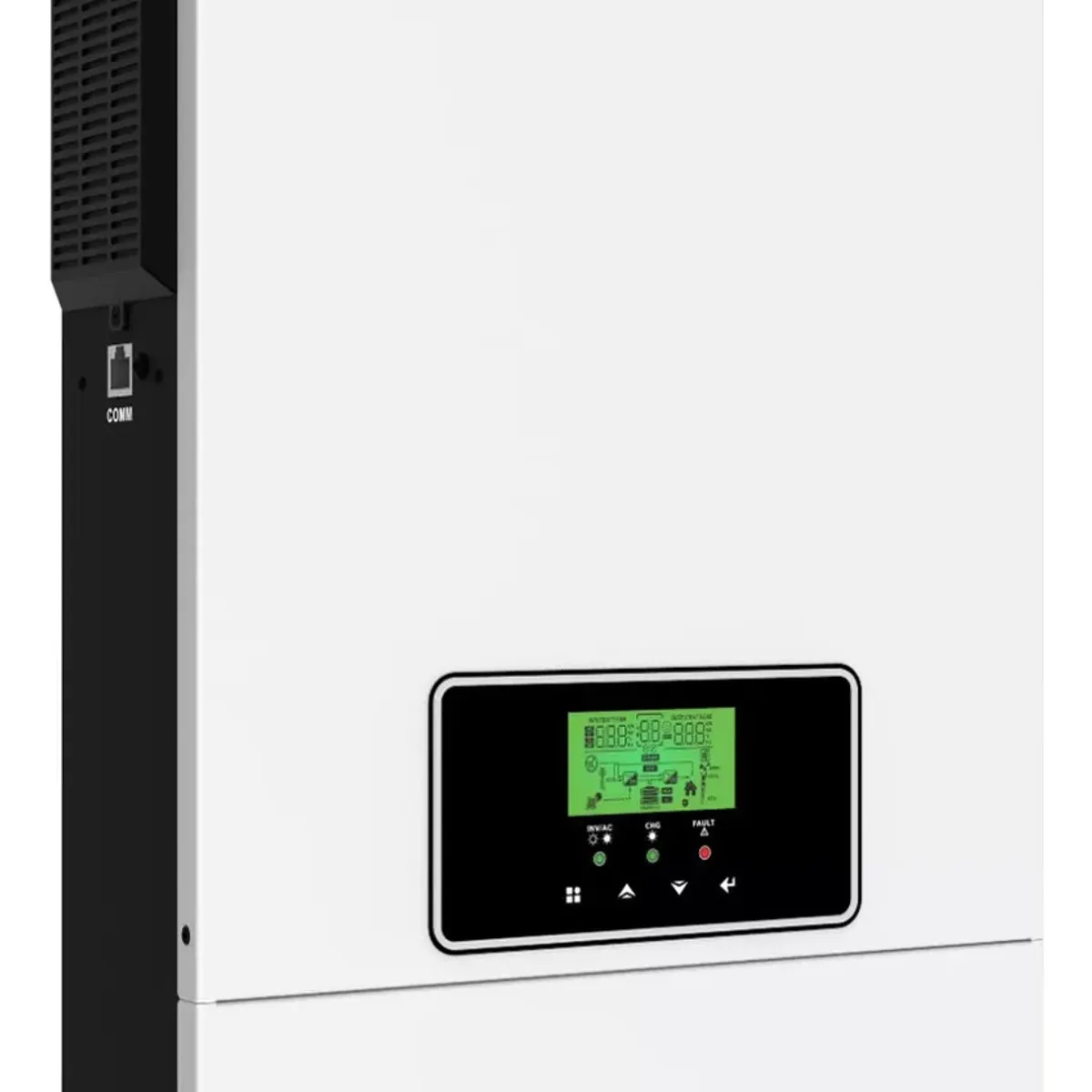 U BUY - Inversor Cargador Hibrido Onda Pura Solar 3000w 24v MPPT 80a