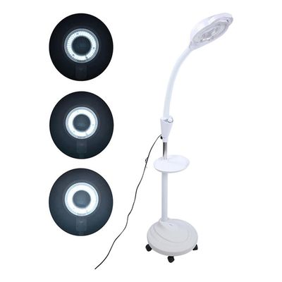 Imagen 2 del producto Lampara Luz Fría Lupa Led Con Pedestal Cosmetología Pestañas