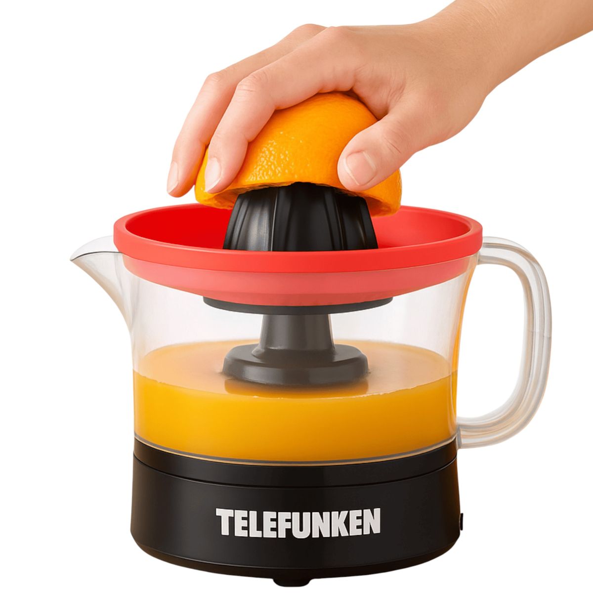 TELEFUNKEN - Exprimidor Eléctrico TELEFUNKEN 500ML Dual Spin TFL-JUICER500 SEC