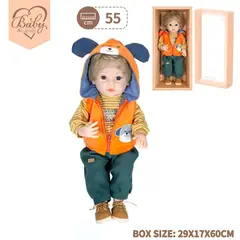 GENERICO - Bebe Muñeco Realista Baby So Lovely Niño