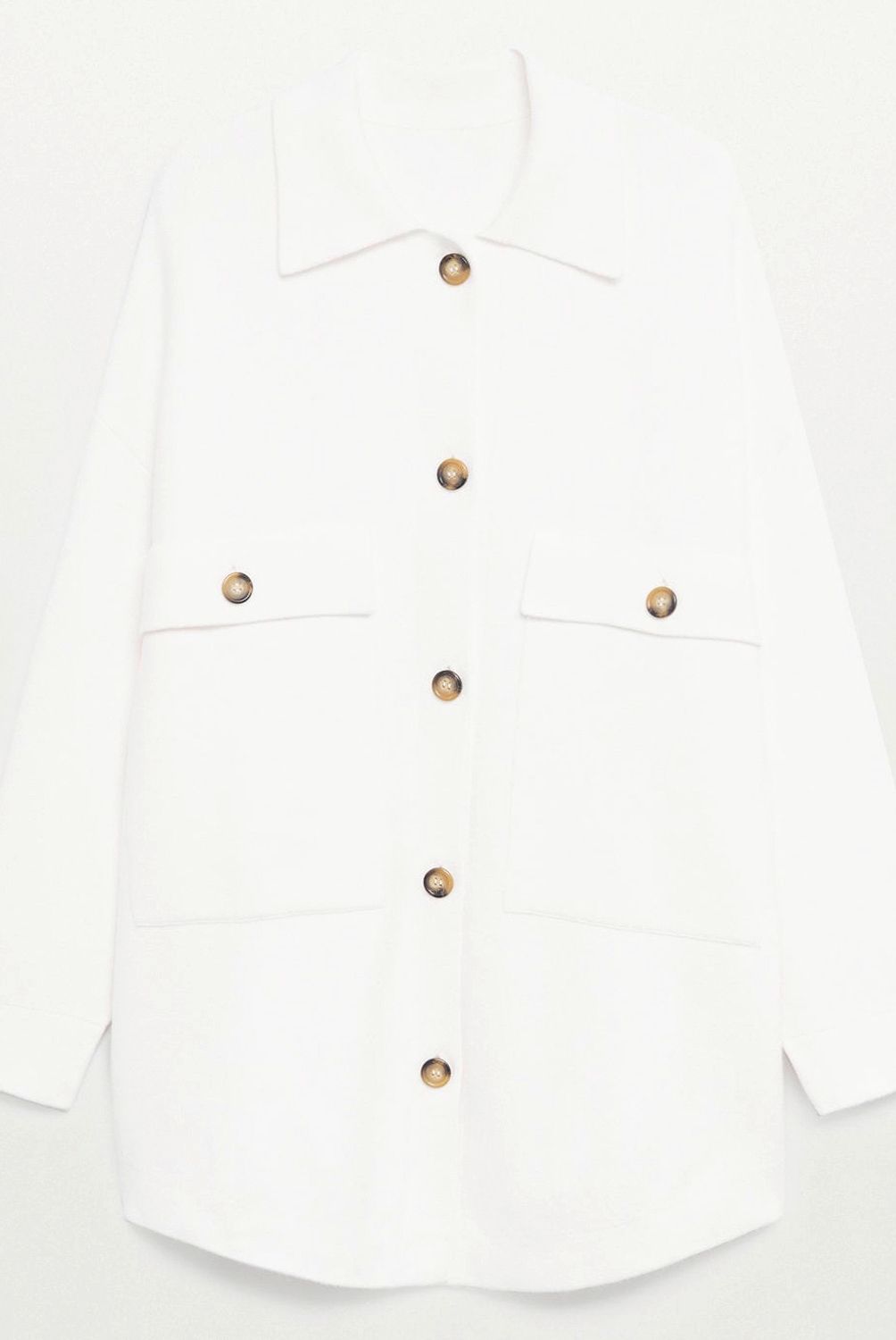 MANGO - Sobrecamisa Oversize Martish Mujer