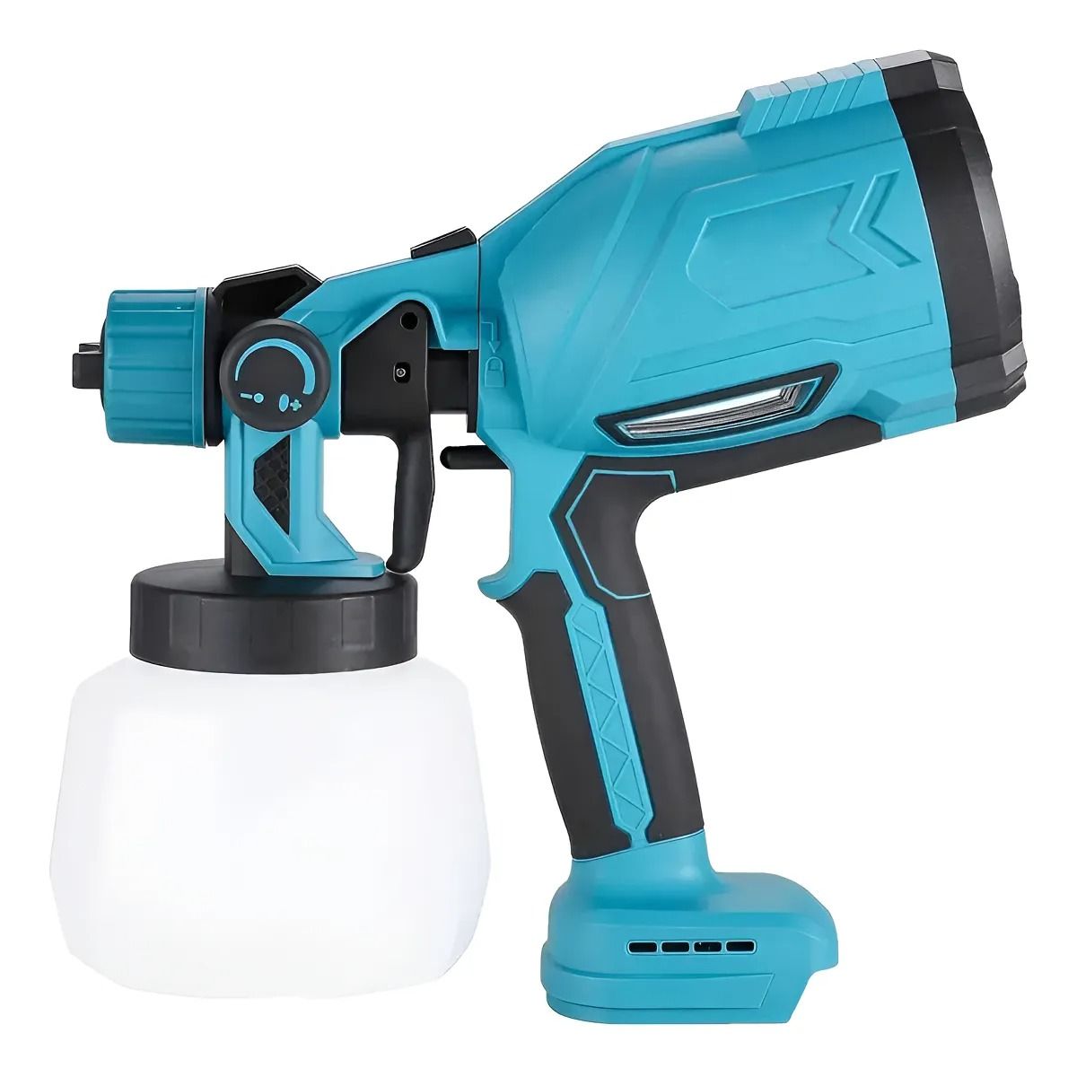 MOVI - PISTOLA DE PINTAR A BATERIA, INCLUYE 2 BATERIAS Y CARGADOR