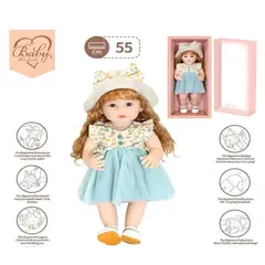 GENERICO - Muñeca Infantil Bebé Realista Silicona Venus