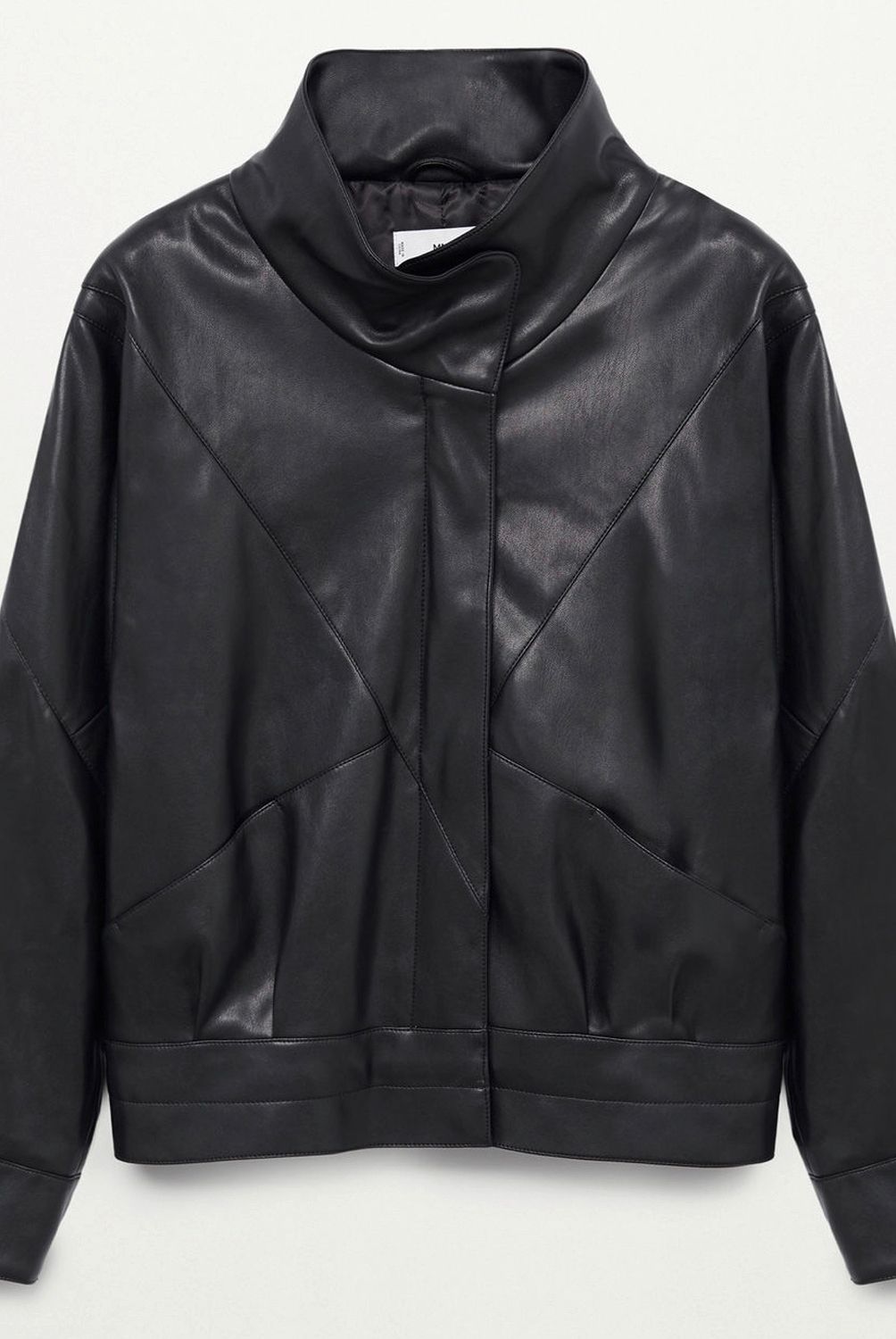 MANGO - Chaqueta Ecocuero Oversize Soul Mujer
