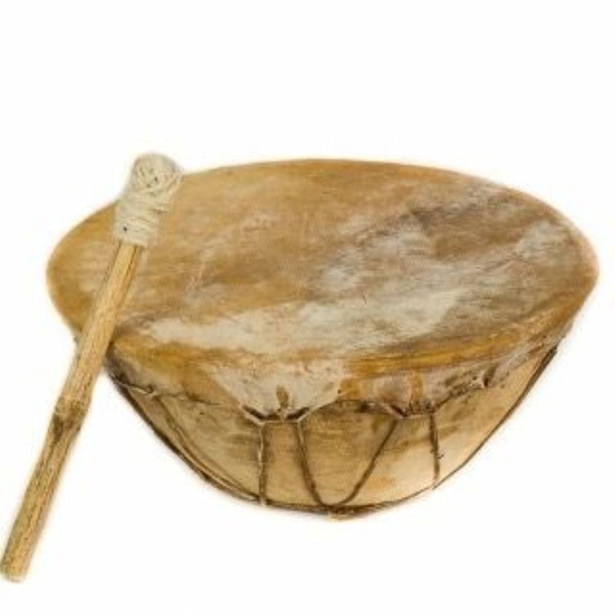 GENERICO - KULTRUN 20CM INSTRUMENTO MUSICAL TIPICO MAPUCHE