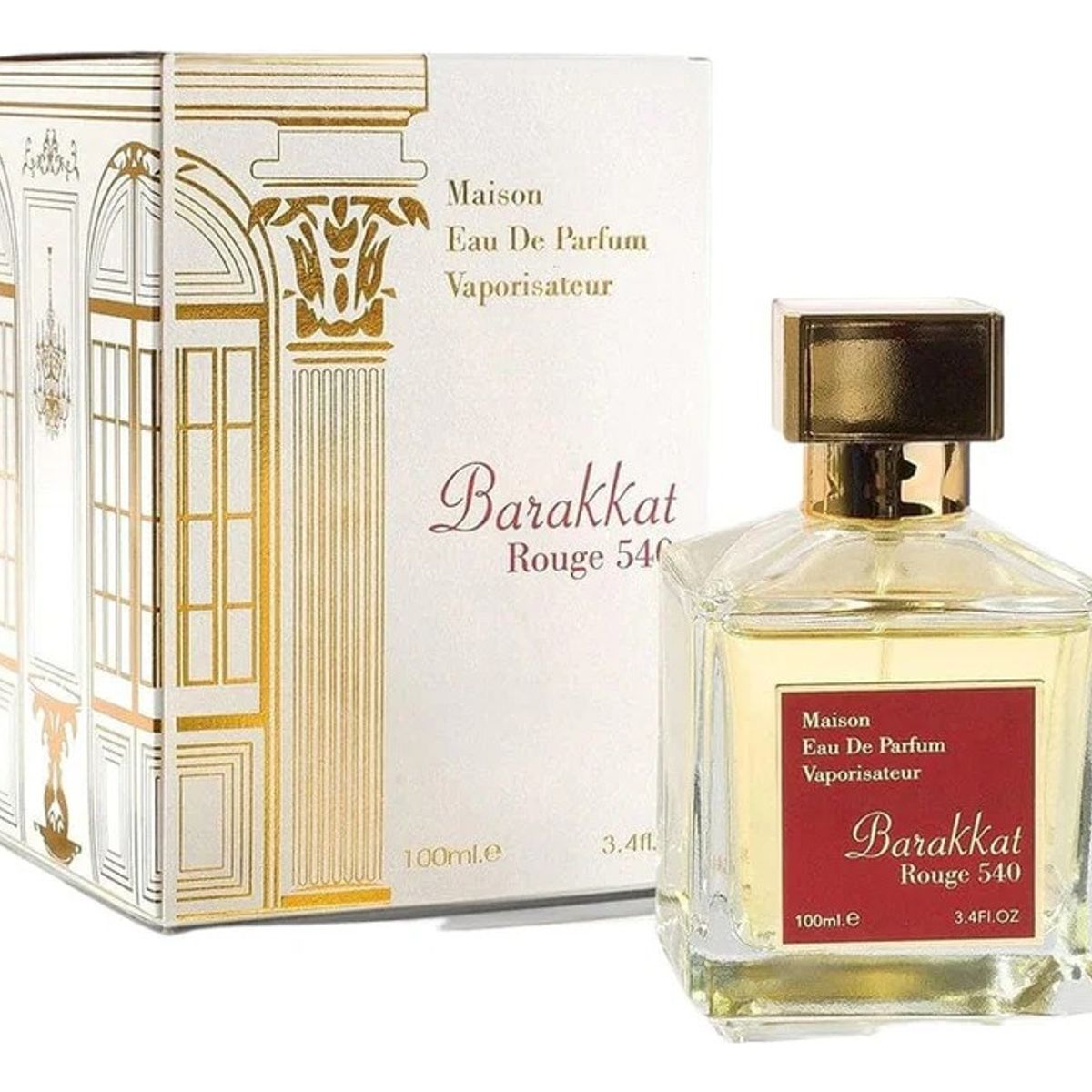 ARABE MEN S BEAUTY COMPANY - Perfume EDP Arabe Barakkat Rouge 540 Maison Mujer 100 ml