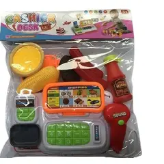 GENERICO - Set Juguete registradora y comida para niños