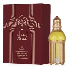 LATTAFA - Splash Aceite de Perfume Arabe Esraa Unisex 20 ml