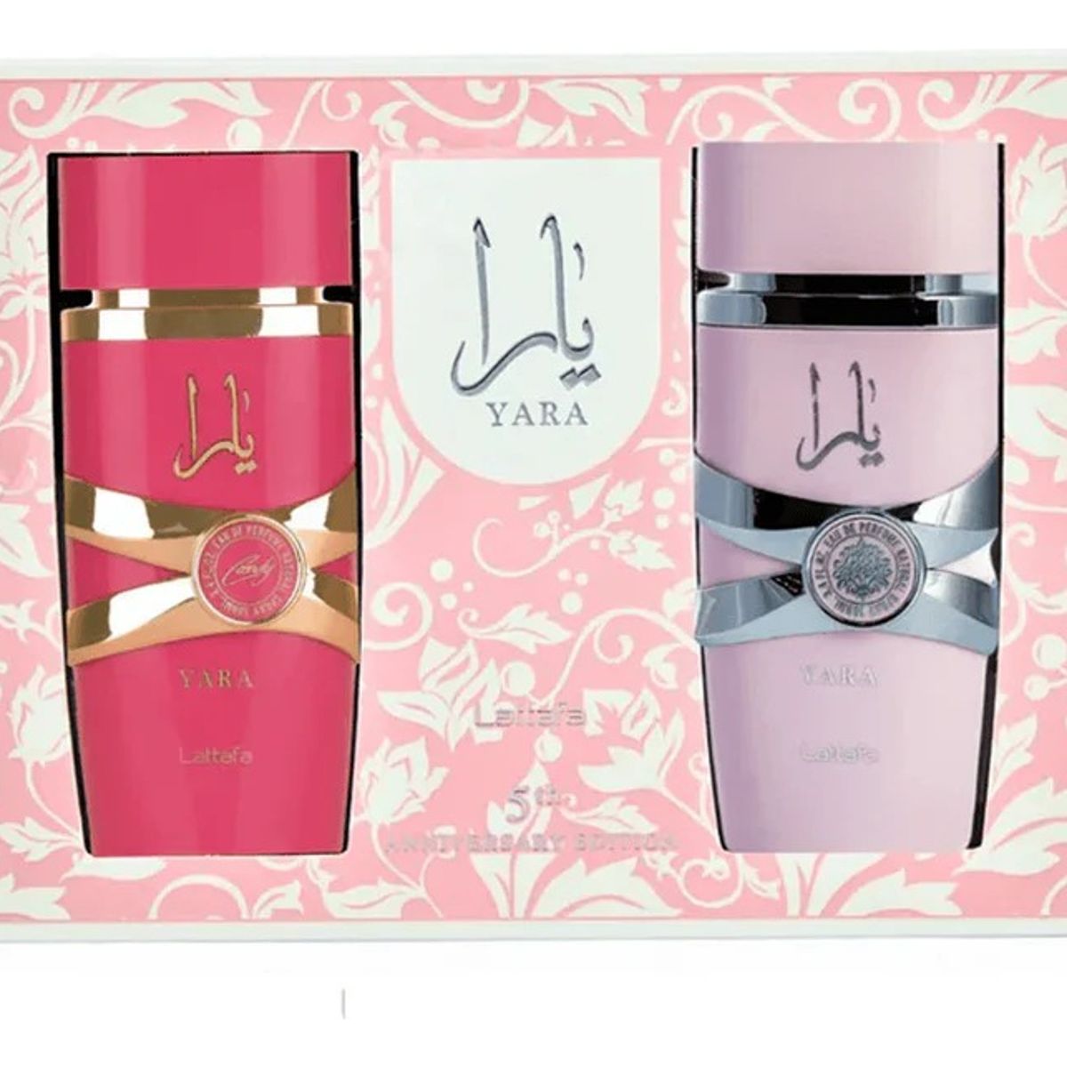 LATTAFA - Set Perfume EDP Lattafa Yara 100 ML + Yara Candy 100 ML