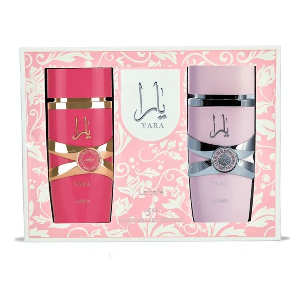 LATTAFA - Set Perfume EDP Lattafa Yara 100 ML + Yara Candy 100 ML