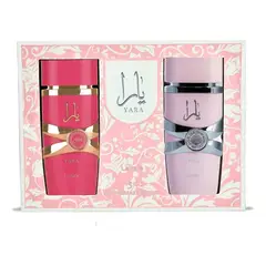 LATTAFA - Set Perfume EDP Yara 100 ML + Yara Candy 100 ML