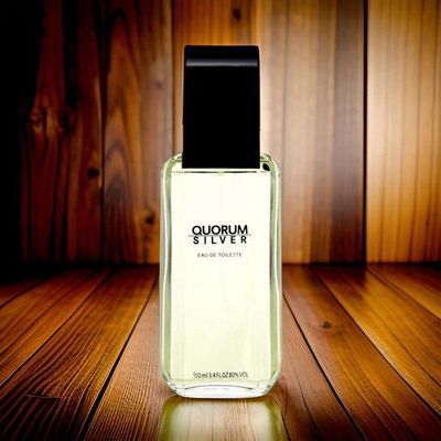 Imagen 2 del producto Set Perfume EDT Quorum Silver 100 ML+After Shave