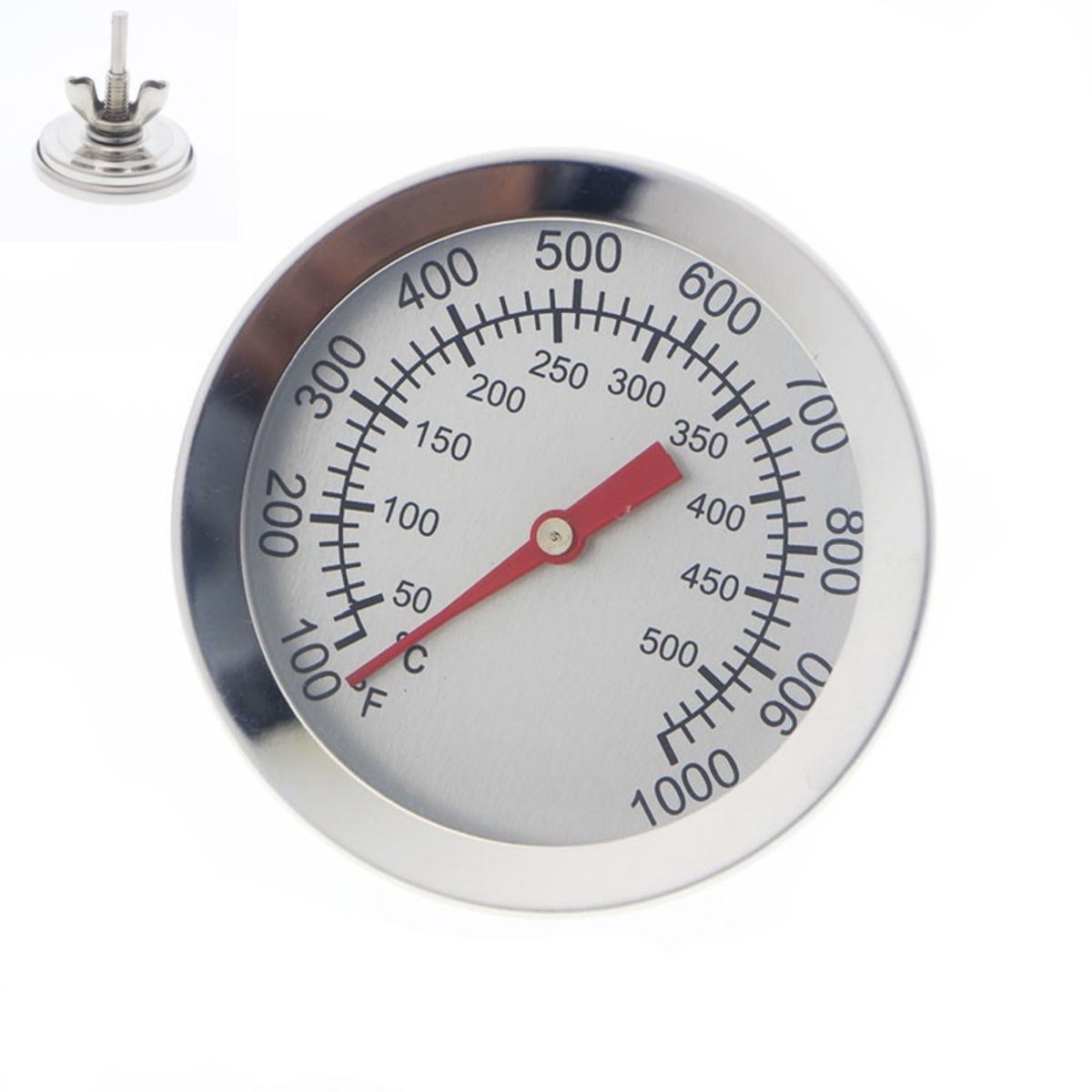 ATURE - Termómetro De Horno De Acero Inoxidable 500 ° C