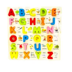 GENERICO - ABECEDARIO DE MADERA PARA NIÑOS