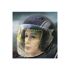 GENERICO - Lamina o Mica antiempañante para casco de motos