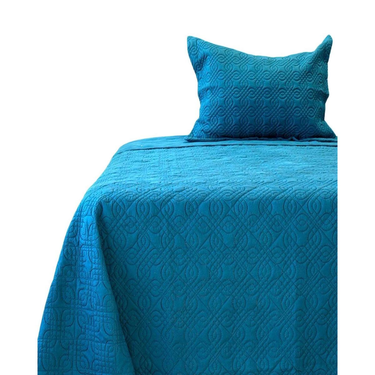 DORAL - Cubrecama Quilt MAS 1 ALMOHADA DE REGALO plaza y media Doral