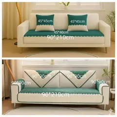 GENERICO - CUBRE SILLON ANTIDELIZANTE 3 CUERPO CON FUNDA DE COJIN