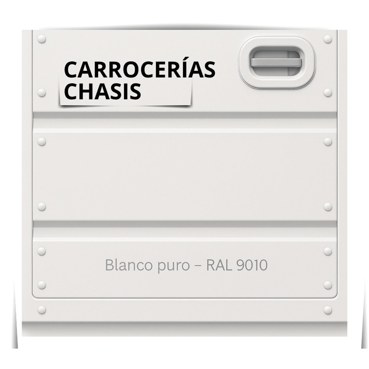 EPOXY - PINTURAS CARROCERIAS CHASIS - PU 2K - 1L BLANCO PURO