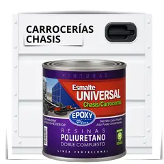 EPOXY - PINTURAS CARROCERIAS CHASIS - PU 2K - 1L BLANCO SEÑAL