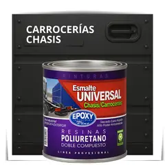 EPOXY - PINTURAS CARROCERIAS CHASIS - PU 2K - 1L GRIS ANTRACITA