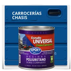 EPOXY - PINTURAS CARROCERIAS CHASIS - PU 2K - 1L AZUL SEÑAL