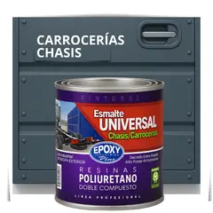 EPOXY - PINTURAS CARROCERIAS CHASIS - PU 2K - 1L GRIS AZULÁCEO