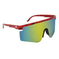 GENERICO - LENTES GLASSY MOJAVE BLACK/RED YELLOW