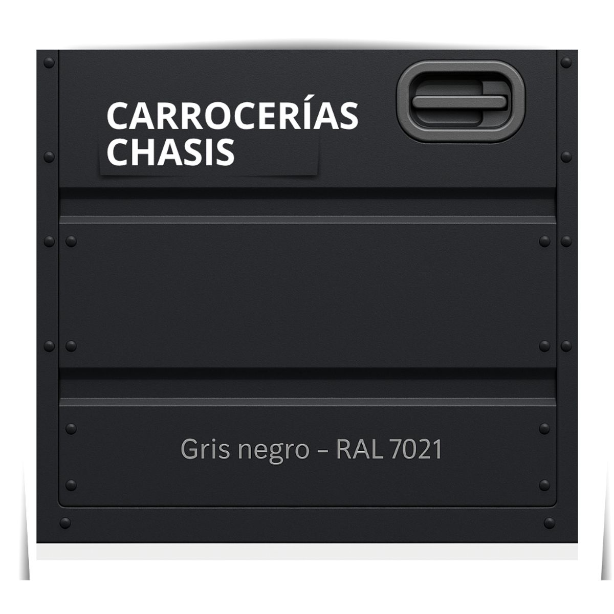 EPOXY - PINTURAS CARROCERIAS CHASIS - PU 2K - 4L GRIS NEGRO