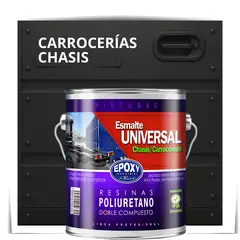EPOXY - PINTURAS CARROCERIAS CHASIS - PU 2K - 4L GRIS ANTRACITA