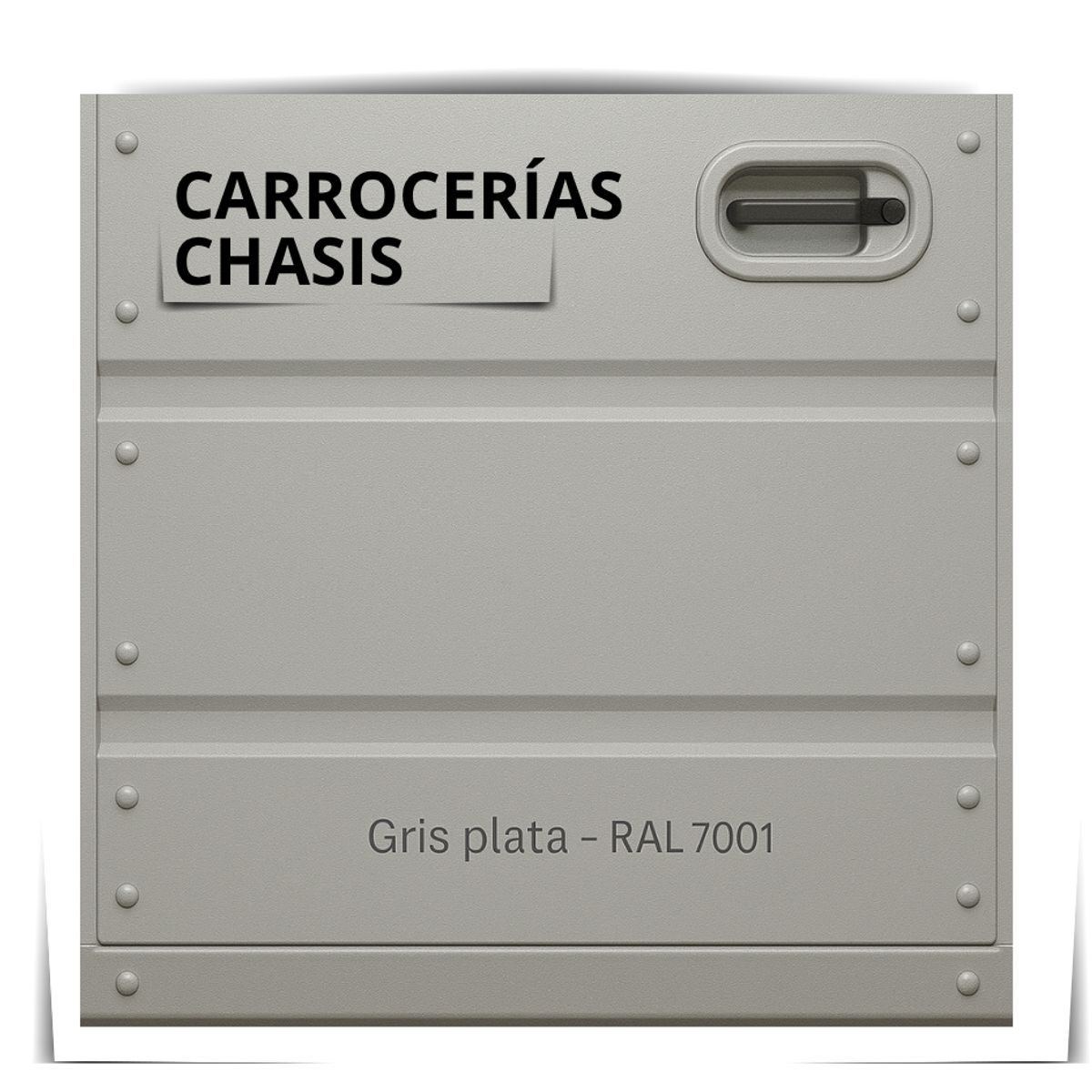 EPOXY - PINTURAS CARROCERIAS CHASIS - PU 2K - 4L GRIS PLATA