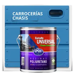 EPOXY - PINTURAS CARROCERIAS CHASIS - PU 2K - 4L AZUL CIELO