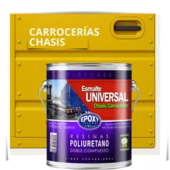 EPOXY - PINTURAS CARROCERIAS CHASIS - PU 2K - 4L AMARILLO SEÑAL
