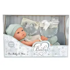 GENERICO - Muñeca Infantil Bebé Realista Silicona Babydoll Celeste