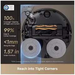 DREAME - X50 Ultra Robot Aspirador y trapeador con vacío automático succión de 20,000 Pa