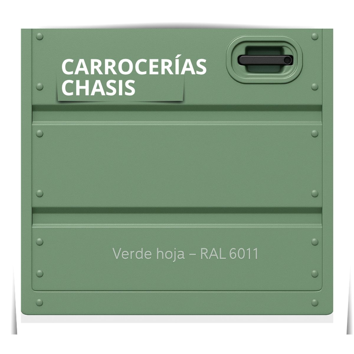 EPOXY - PINTURAS CARROCERIAS CHASIS - PU 2K - TINETA 10L VERDE RESEDA