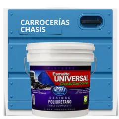EPOXY - PINTURAS CARROCERIAS CHASIS - PU 2K - TINETA 10L AZUL CIELO