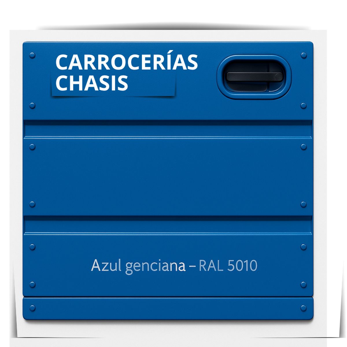 EPOXY - PINTURAS CARROCERIAS CHASIS - PU 2K - TINETA 10L AZUL GENCIANA