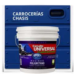EPOXY - PINTURAS CARROCERIAS CHASIS - PU 2K - TINETA 10L AZUL ULTRAMAR