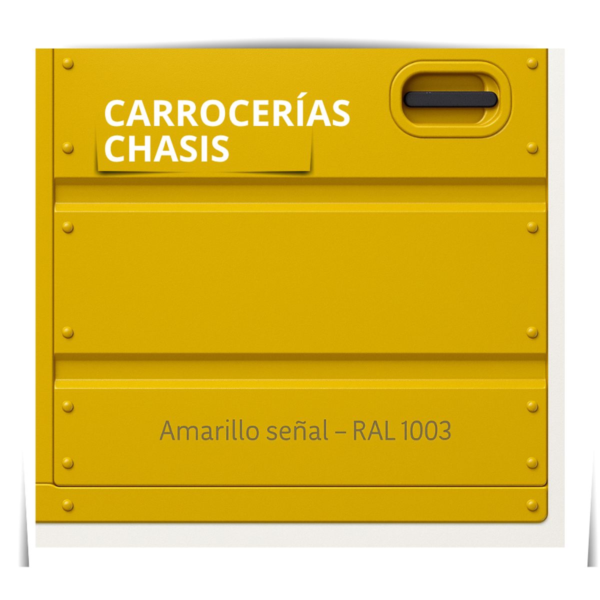 EPOXY - PINTURAS CARROCERIAS CHASIS - PU 2K - TINETA 10L AMARILLO SEÑAL
