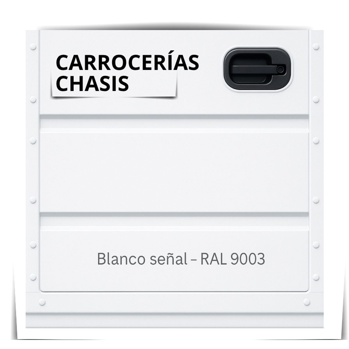 EPOXY - PINTURAS CARROCERIAS CHASIS - PU 2K - 2L BLANCO SEÑAL