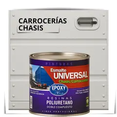 EPOXY - PINTURAS CARROCERIAS CHASIS - PU 2K - 2L GRIS CLARO