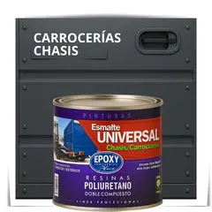 EPOXY - PINTURAS CARROCERIAS CHASIS - PU 2K - 2L GRIS GRAFITO