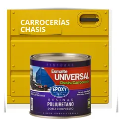 EPOXY - PINTURAS CARROCERIAS CHASIS - PU 2K - 2L AMARILLO SEÑAL