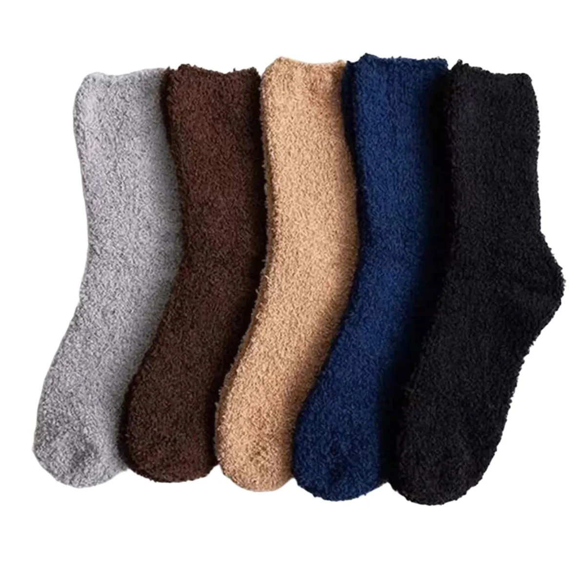 QIKUN - Calcetines Hombre Coralina 3 Pares Surtidos