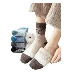 QIKUN - Calcetines Hombre Coralina 3 Pares Surtidos