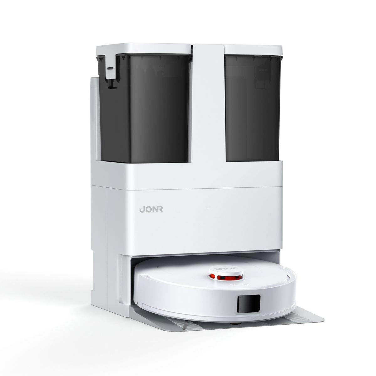 JONR - Robot aspiradora JONR T5 Lite con base de secado y lavado de mopa 8000PA